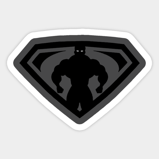 Super muscle Sticker by WARRIORS GYM